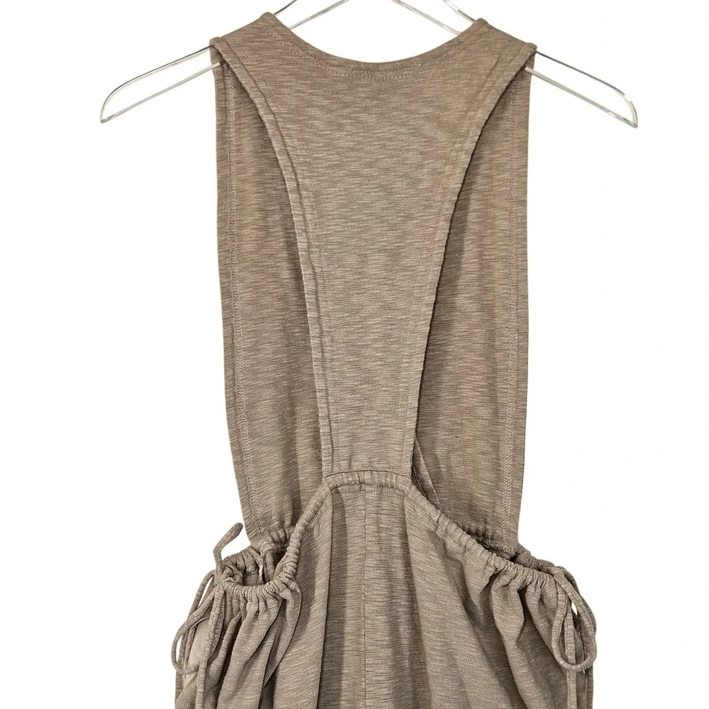 Free People‎ Let's Chill One Piece Jumpsuit in Ecru Tan Size XS Laggenlook